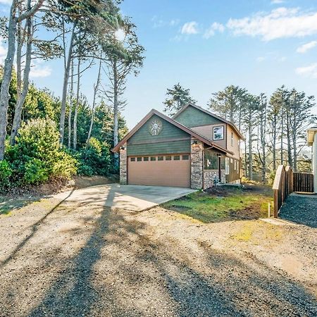 Yaquina Lighthouse View Beach Home Newport Exterior foto